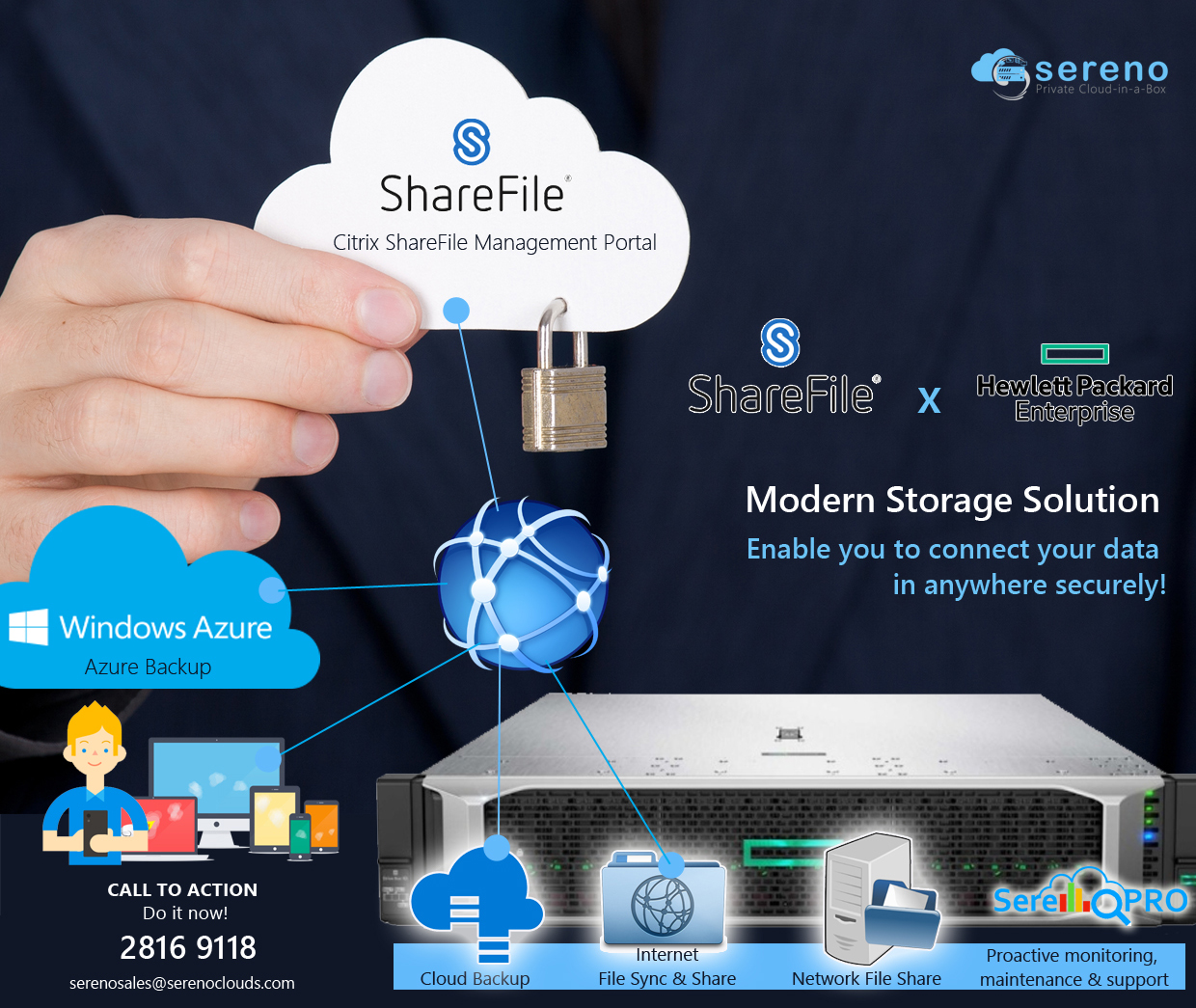 sharefile x azure x hpe