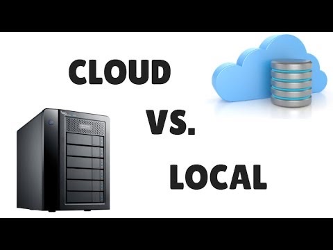 Storage in the cloud vs. storage on your own computer