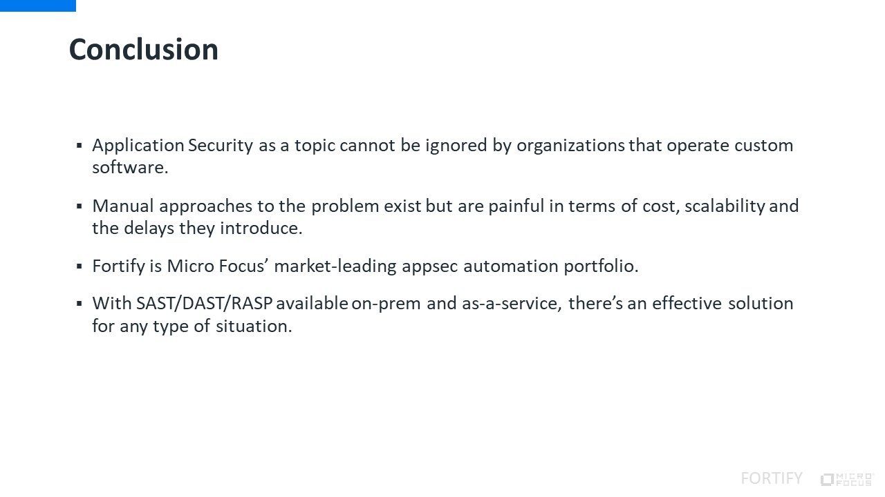 application security with Fortify-25